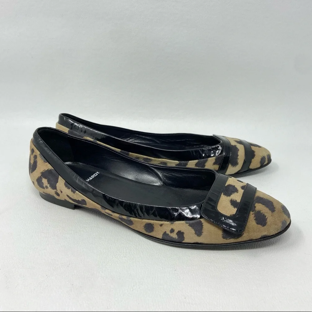 Pierre Hardy Animal Print Leather Ballet Shoes,
Women’s Size EU 36.5/ US 6.5. - Picture 1 of 15